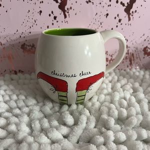 Rae Dunn Christmas Cheer Elf Feet Mug